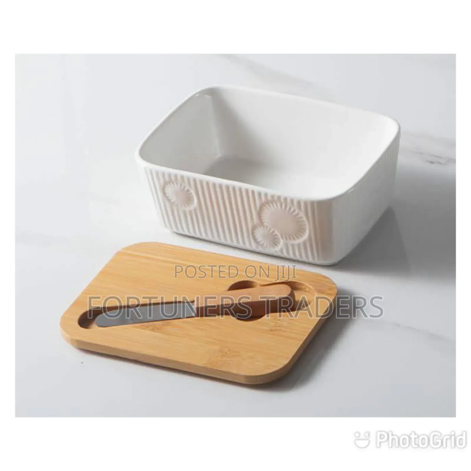 Porcelain Butter Set