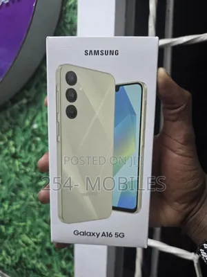 New Samsung Galaxy A16 5G 256 GB Gold