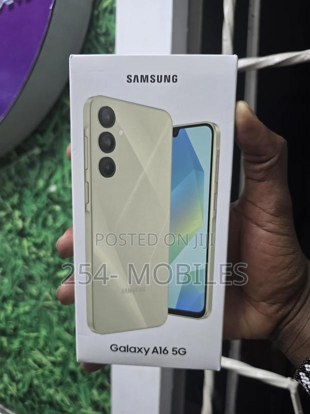 New Samsung Galaxy A16 5G 256 GB Gold - thumbnail 3
