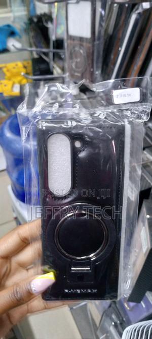 Z Fold 6 Leather Case Magsafe With 360° Adjustable Magnetic - thumbnail 2