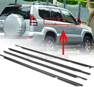 Toyota Prado 120 Weather Strips (Black)