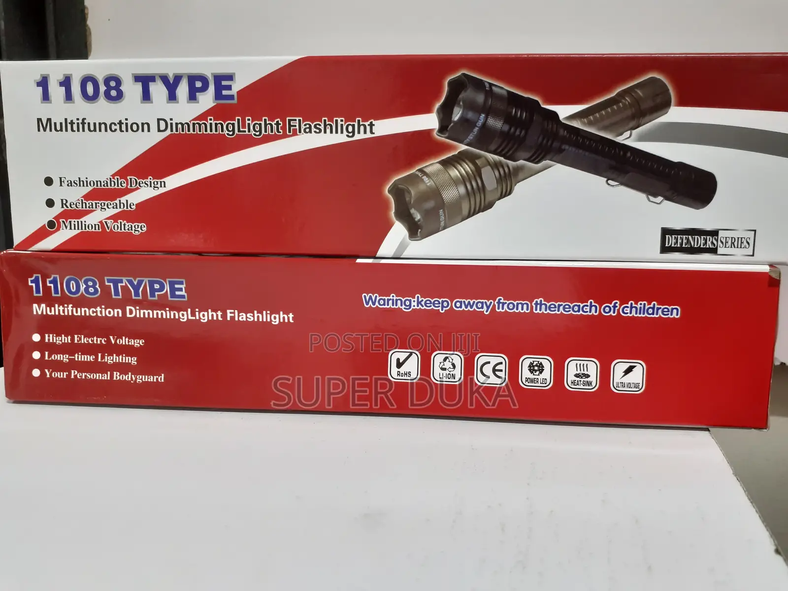 1108 Dimmimg Type Torch.Multifunctional Flashlight.