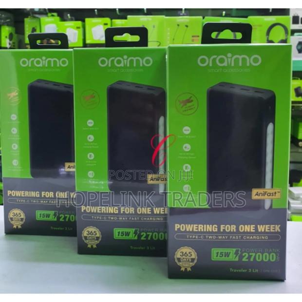 Power Bank 27000mh Oraimo - main view