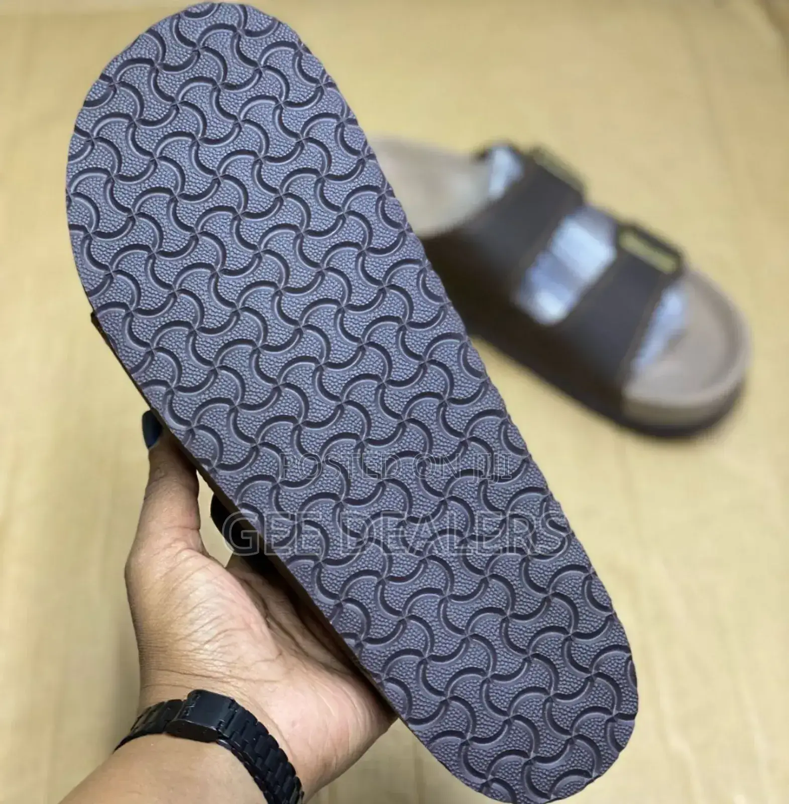 Men Leather Slides,Men Sandals, Open Shoes