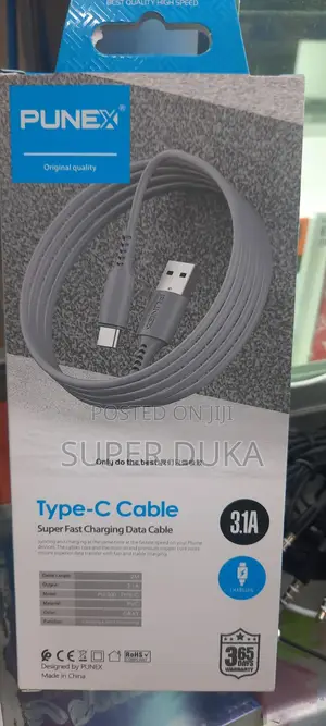 2m Punex Usb to C Fast Charger/Data Cable