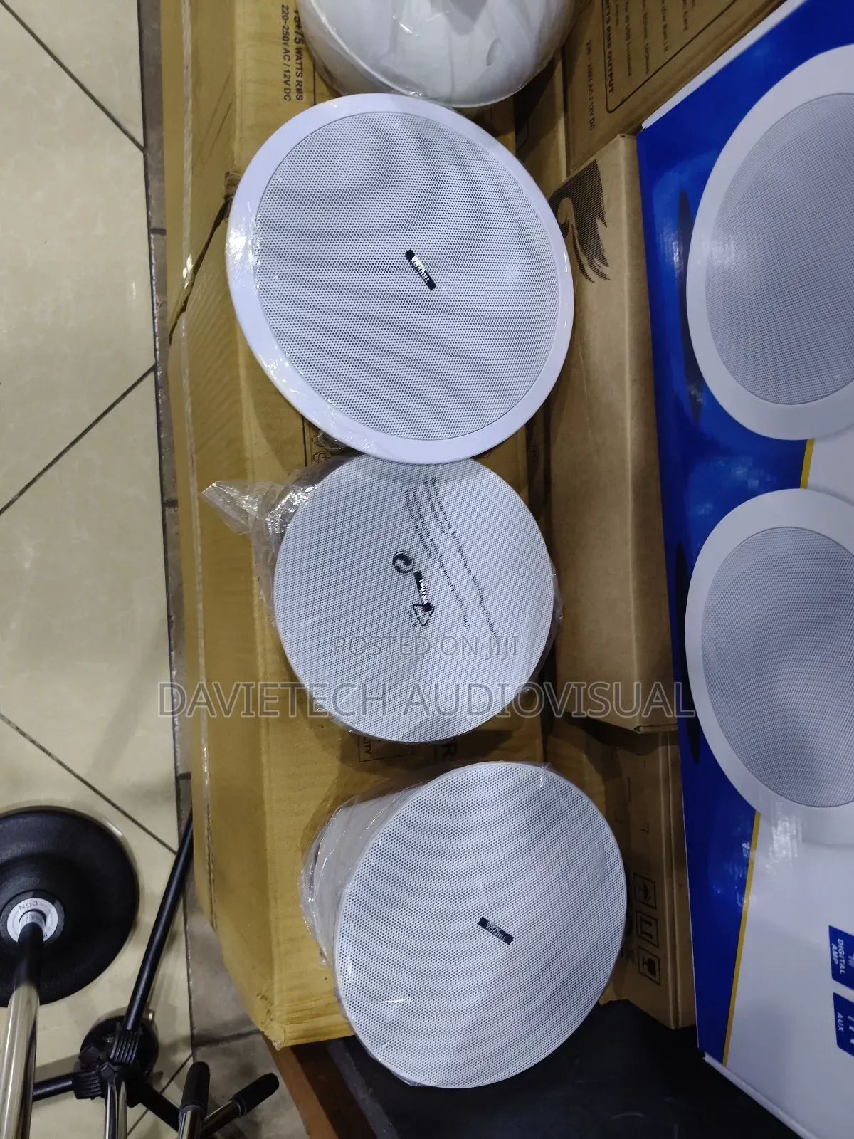 #8 Inch Ceiling Speakers, - Truvox