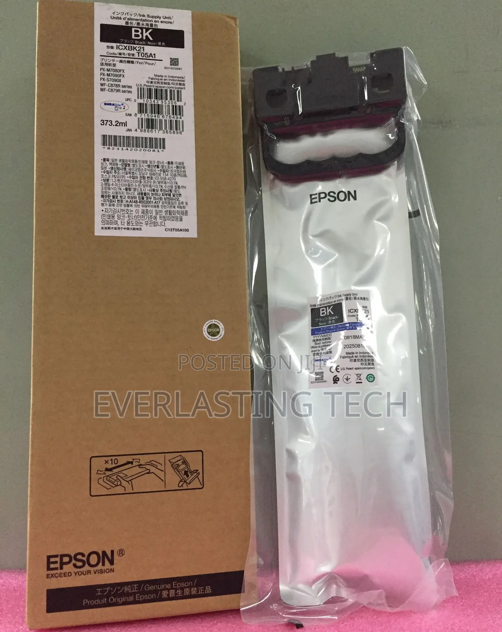 Epson T05a1 Workforce Pro Wf-C87xr Black Xl Catriadge