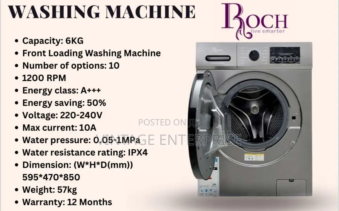 Roch 6kg Washing Machine