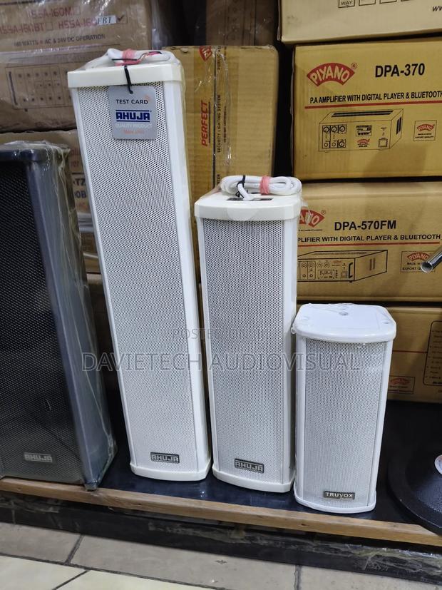 Column Speakers Available