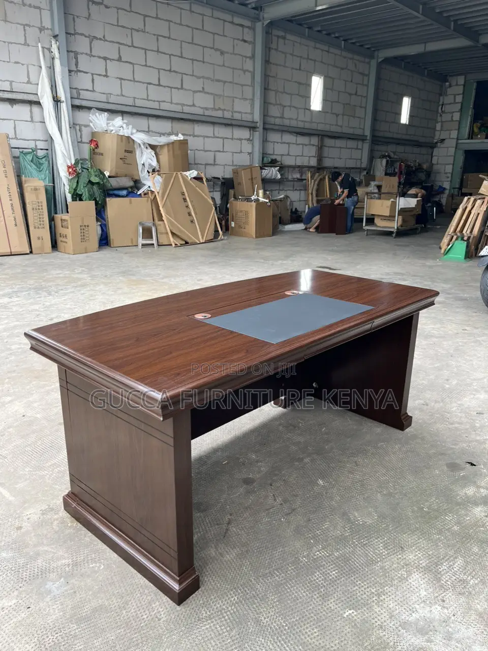 Office Tables: Executive Secure Office Table 160cm