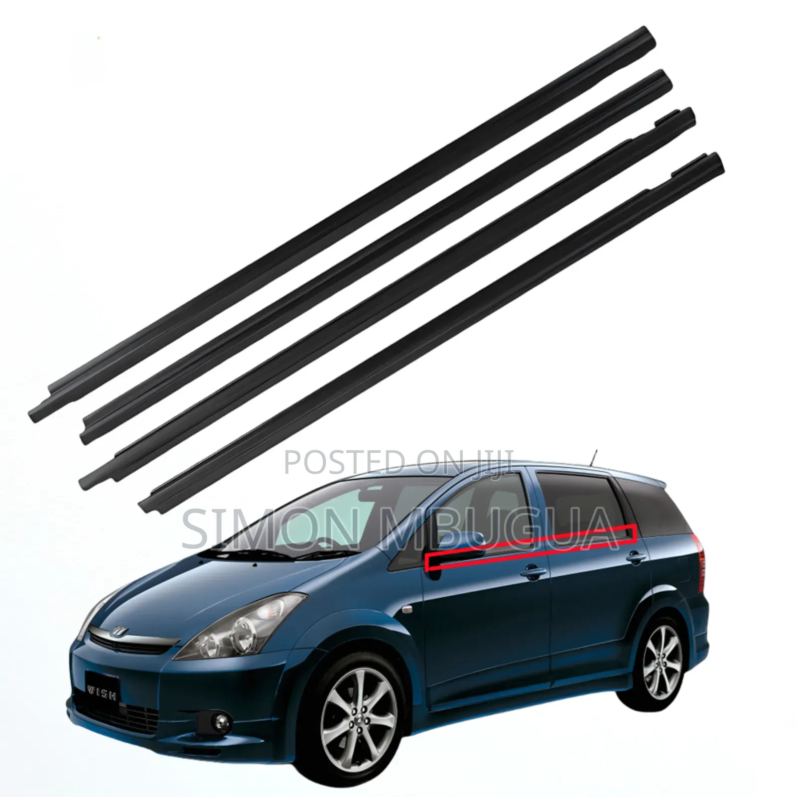 Toyota Wish 2003 Weather Strips