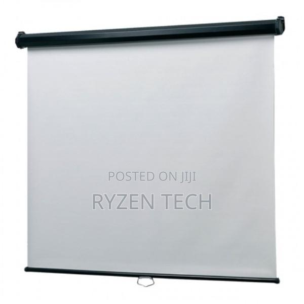 Lw Electric Projecor Screen 180 X 180cm