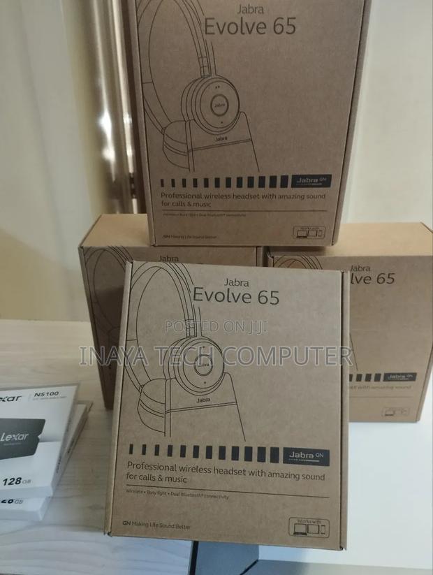 Jabra Evolve 65 Headset Link380a Ms Stereo With Stand - main view