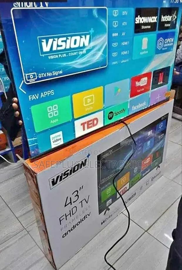 43" Inches Android Tv - Vision Plus Smart, Frameless - main view