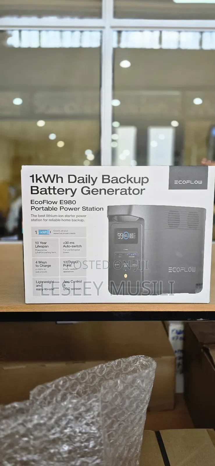 Ecoflow E980 Portable Power Station 1kwh