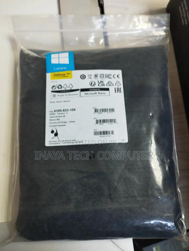 Jabra Evolve 40 Wired Headphones With Mic - main view