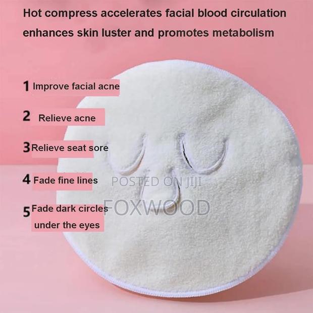 Hot Compress Face Steam Bath Towel Now Available - thumbnail 5