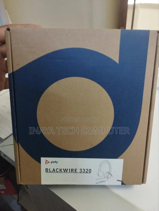 Poly Blackwire 3320 Wired Headphones - main view