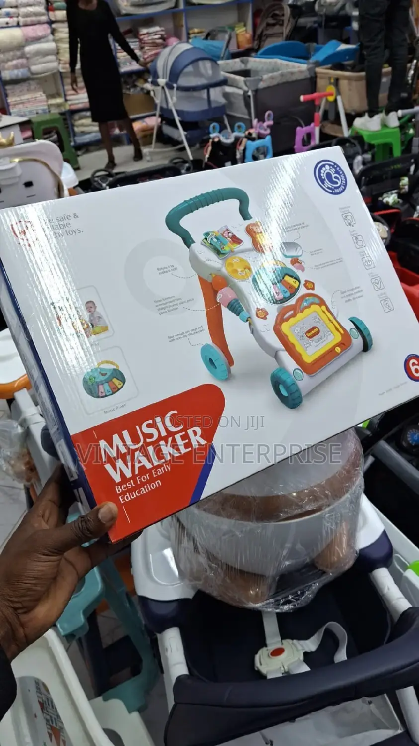 Push Baby Walker*Musical Baby Walker