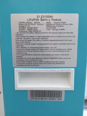 Lithium Battery 51.2 100ah
