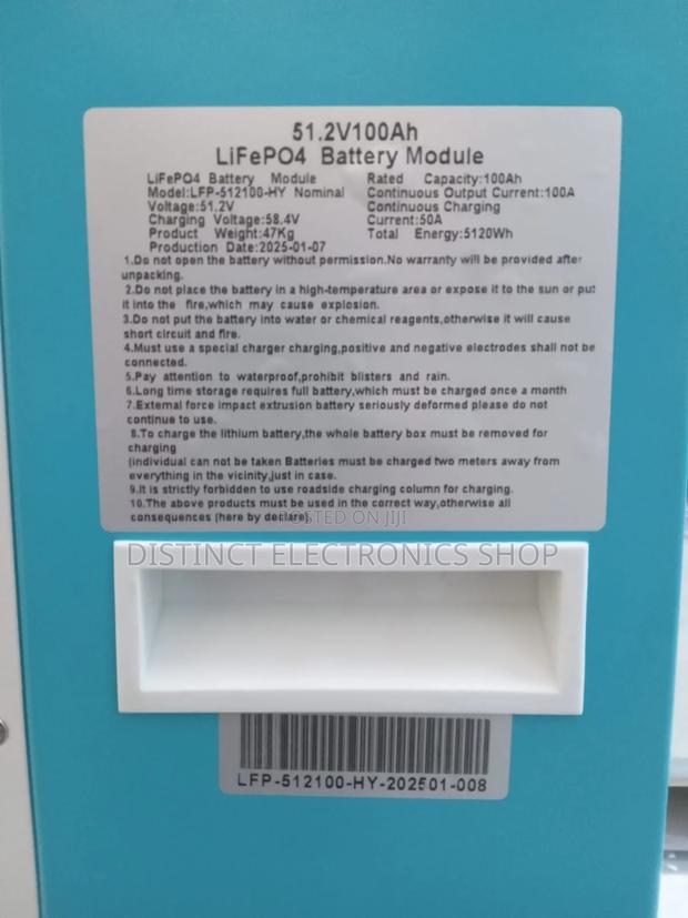 Lithium Battery 51.2 100ah - thumbnail 2