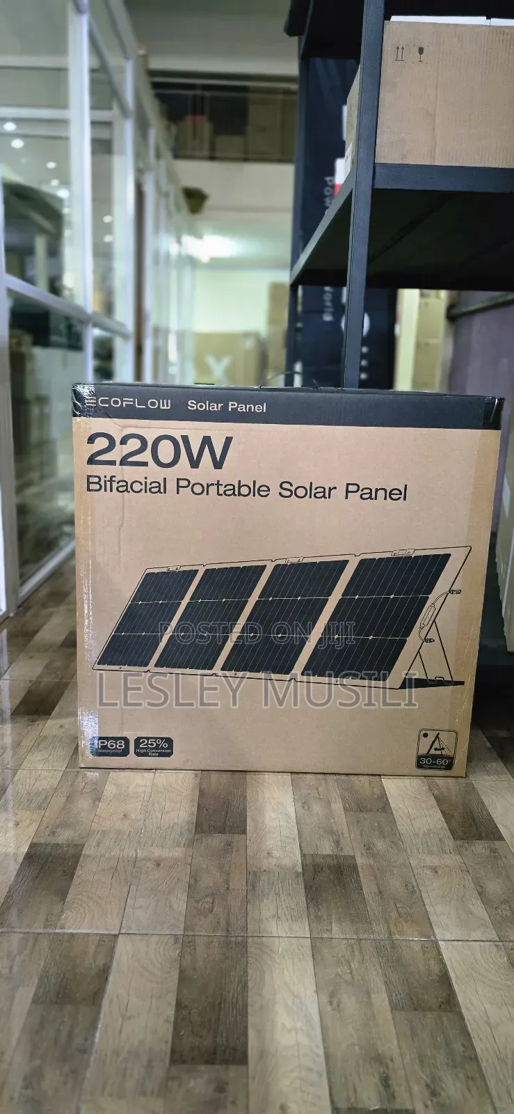 Ecoflow 220w Bifacial Portable Solar Panel (Solar220w