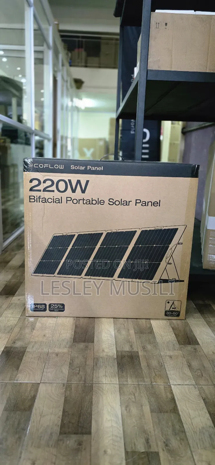Ecoflow 220w Bifacial Portable Solar Panel (Solar220w