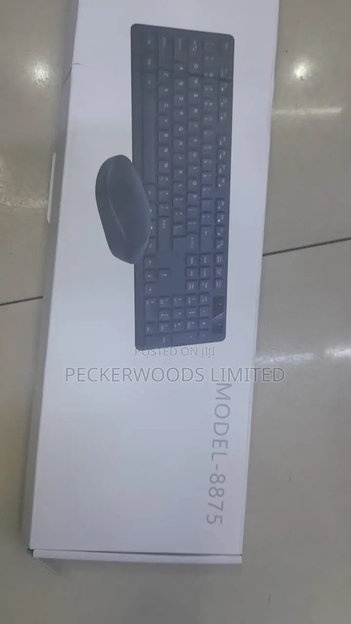 Model-8875 Combo Of Wireless Keyboard