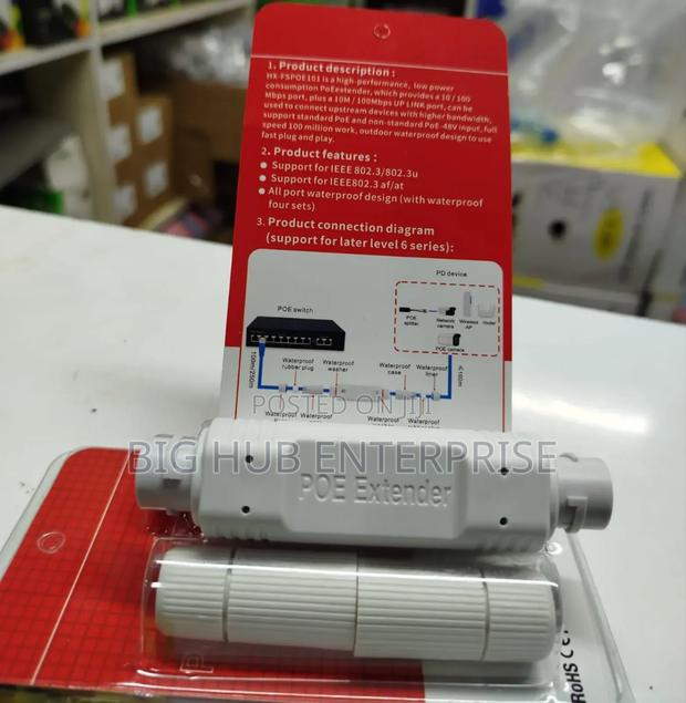 *Poe Extender 1 Port* - main view