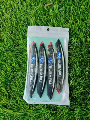 Rubber Door Guard With Subaru Logo 4pc