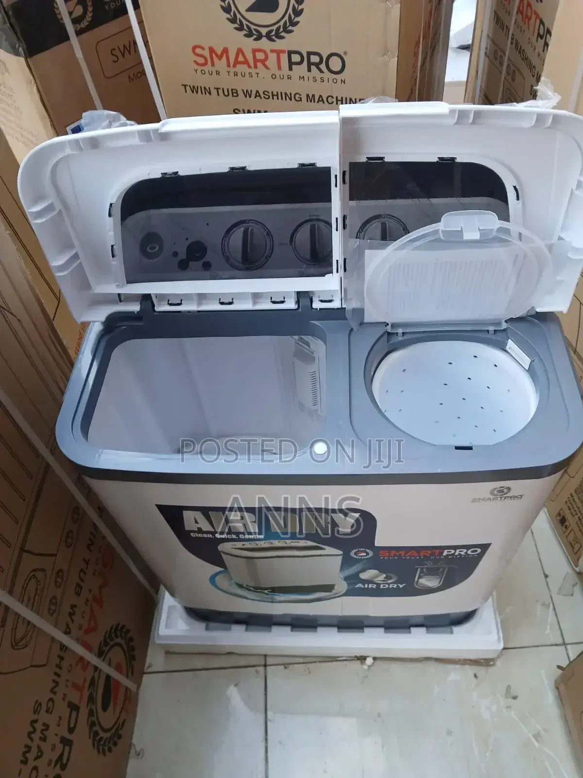 10kg Smartpro Twin Tub Washing Machine
