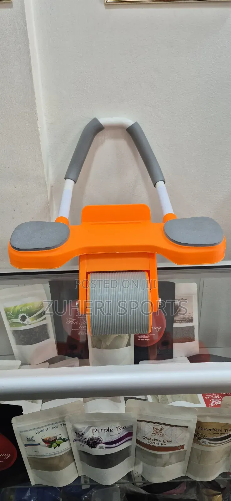 Rebound Ab Roller With Elbow Support Pad