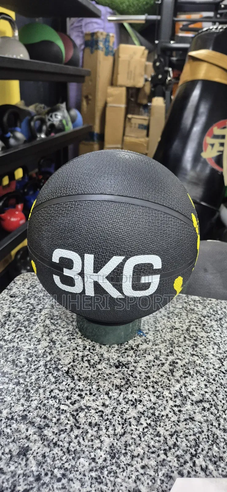 3kg Medicine Ball Bouncing Weighted Ball for Core Workout