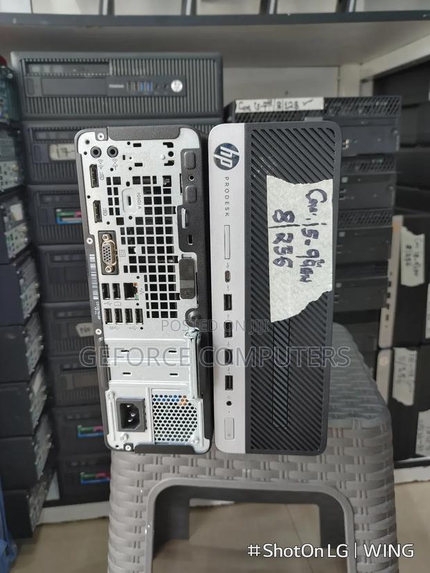 Desktop Computer HP ProDesk 600 G4 8GB Intel Core I5 SSD 256GB - thumbnail 2