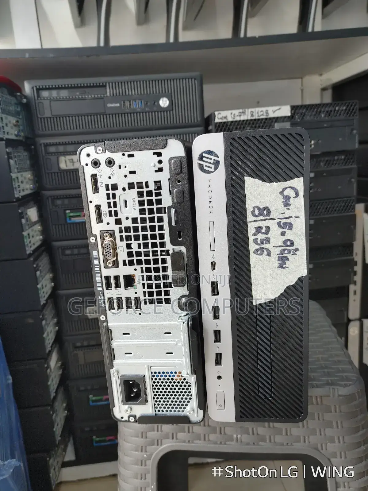 Desktop Computer HP ProDesk 600 G4 8GB Intel Core I5 SSD 256GB