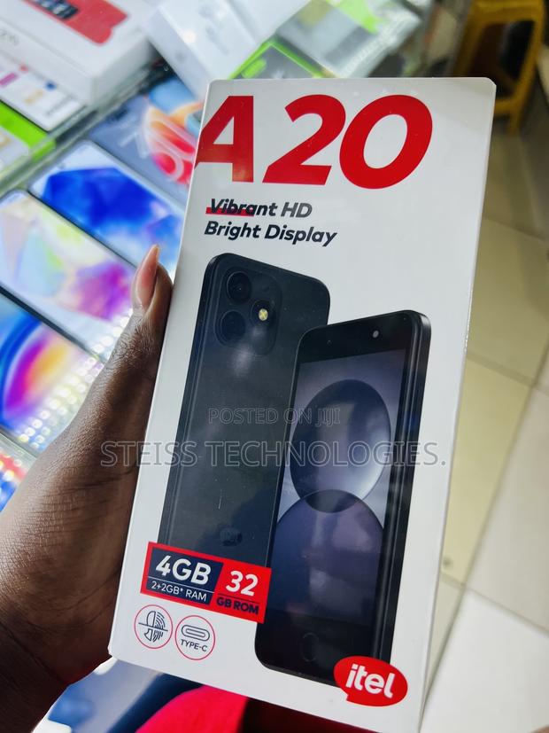 New Itel A04 32 GB Black - thumbnail 2