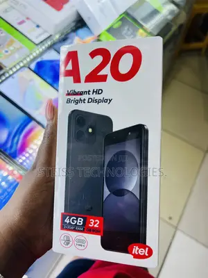 New Itel A04 32 GB Black