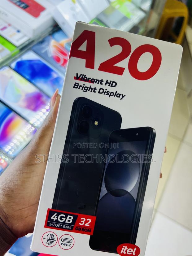 New Itel A04 32 GB Black - thumbnail 5