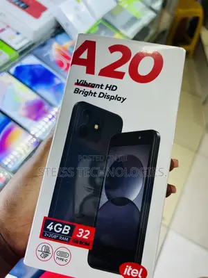 New Itel A04 32 GB Black