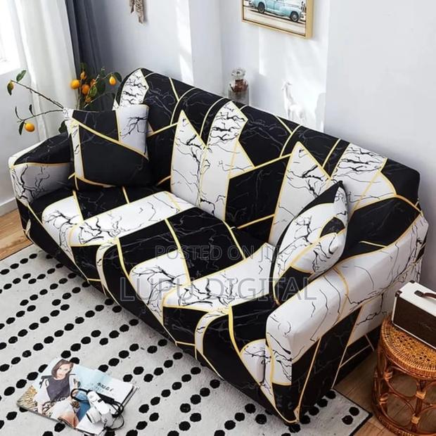 High Elastic Sofa Seat Covers Elastic Universal Sofa Sets - thumbnail 4