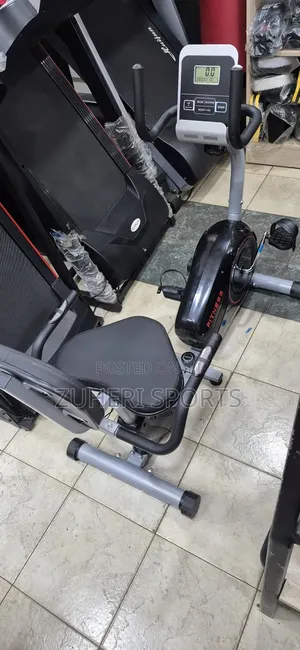 Recumbent Exercise Bike Adjustable Resistance Leg Room