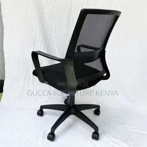 Office Chairs: Mid Back Mesh Back Swivel Leg Office Chair
