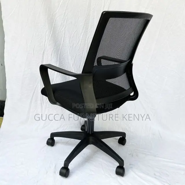 Office Chairs: Mid Back Mesh Back Swivel Leg Office Chair