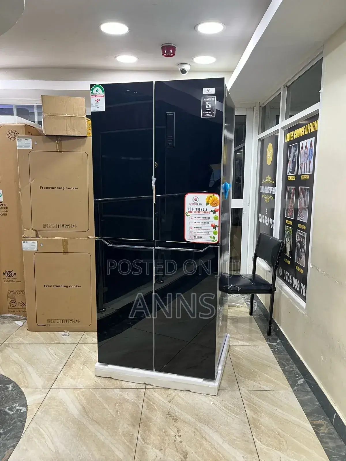 Smartpro Fridge SFR-585d4-a Side by Side