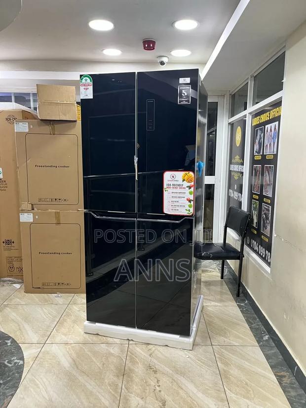 Smartpro Fridge SFR-585d4-a Side by Side - main view