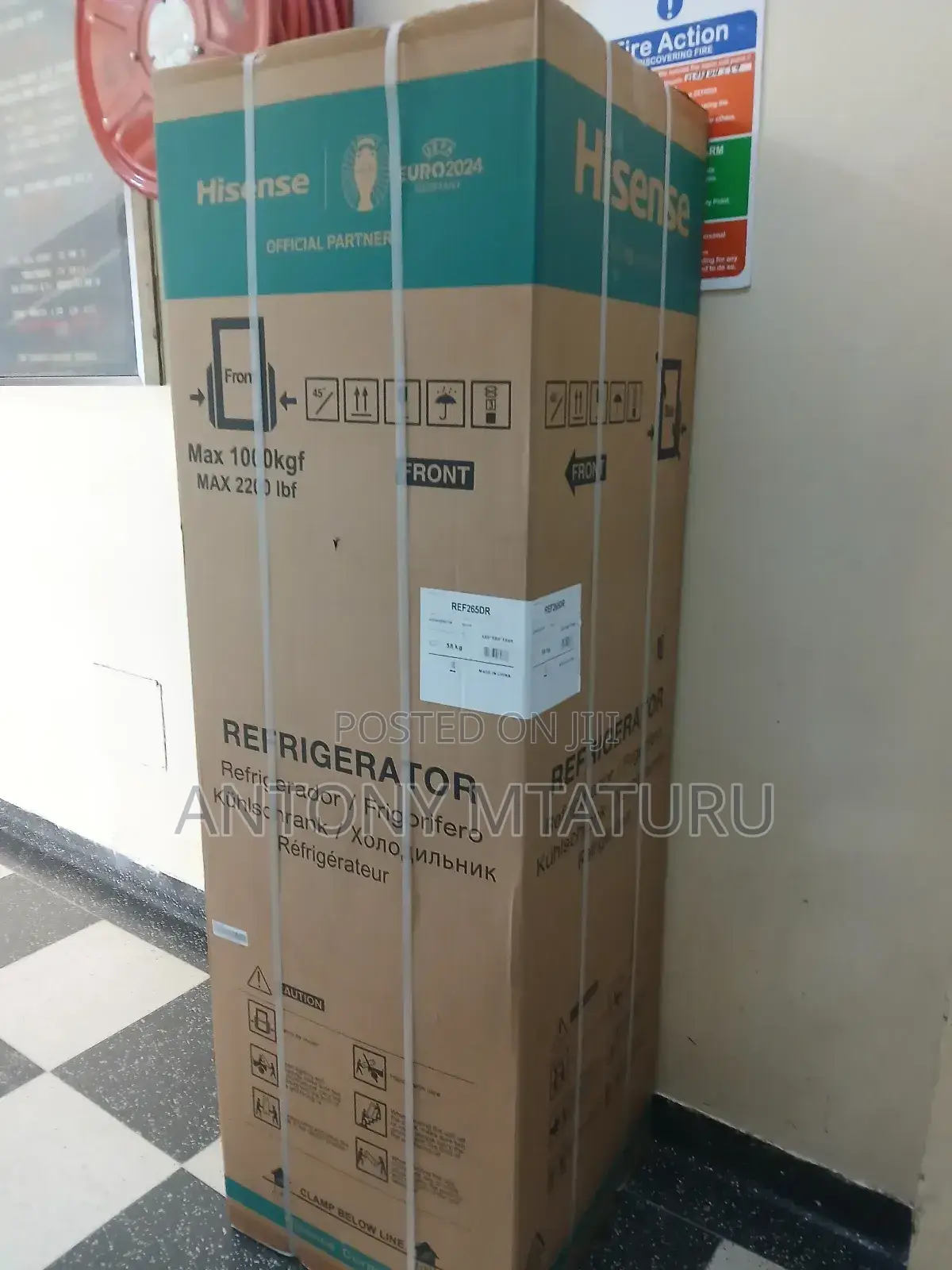 Hisense Ref265dr Bottom Freezer No-Frost Refrigerator