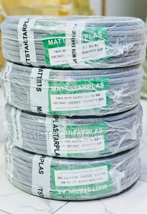 2.5mm Twin Earth Cable Mattsaplast