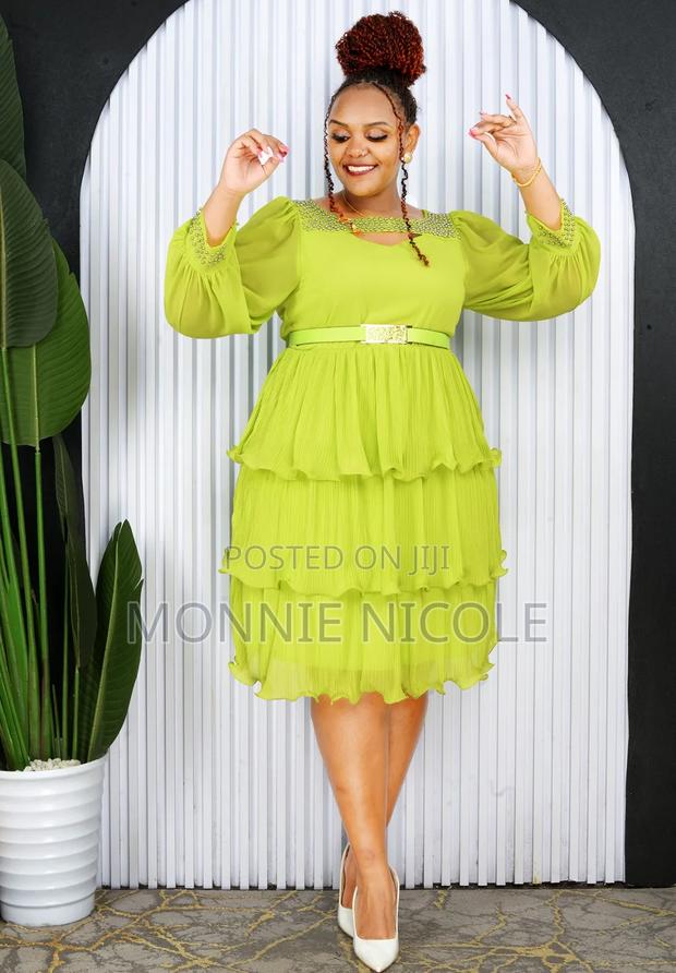 Trendy Skater/Round Dresses. . Quality Guaranteed - thumbnail 2