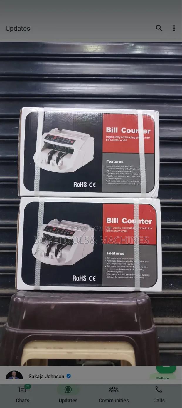 Bill Counter - main view