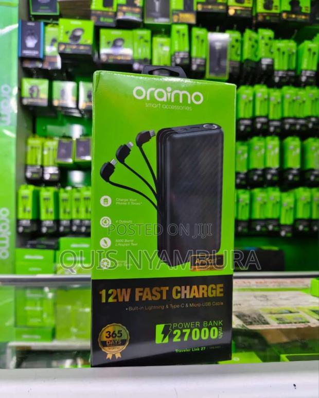 Oraimo Power Bank, 27000mah Power Bank